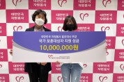 대한민국 자원봉사 홍보대사 쯔양, 보훈 대상자 위한 성금 1000만원 기탁