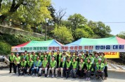 김제시 황산 군부대 일원, 식목행사 및 환경정화 활동 펼쳐