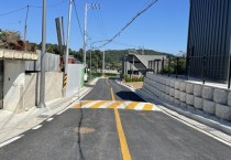 파주시 교하 오도동 마을진입도로 개선사업 완료…통행 불편 해소
