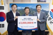 한국자산관리공사 대구경북지역본부,  울릉군 교육발전을 위한 기부금 기탁에 동참