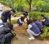 연수구 동춘2동 주민자치회, 봄꽃 나무 심기 행사