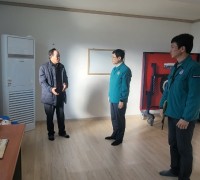 김하균 세종시 행정부시장, 한파쉼터 관리실태 점검